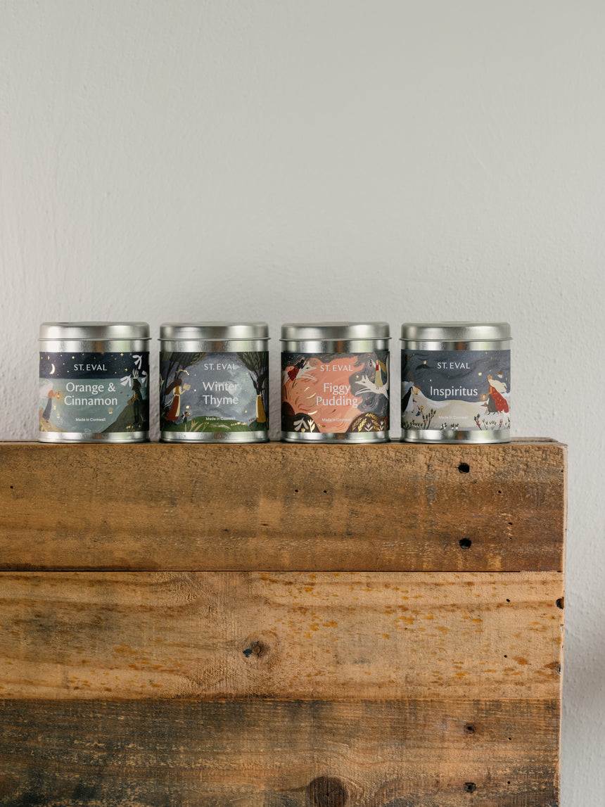 St Eval Winter Edition Winter Thyme Scented Tin Candle