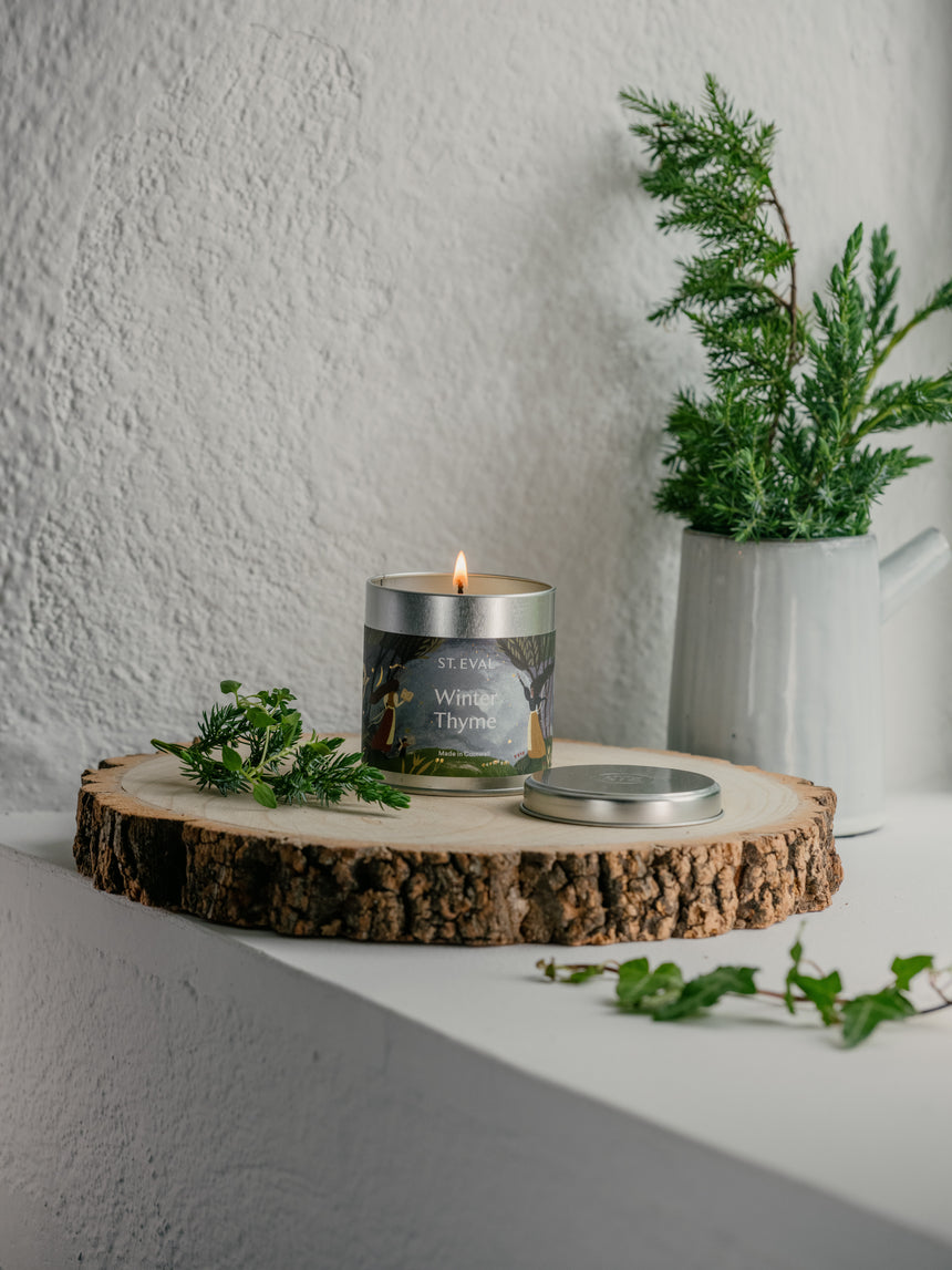 St Eval Winter Edition Winter Thyme Scented Tin Candle