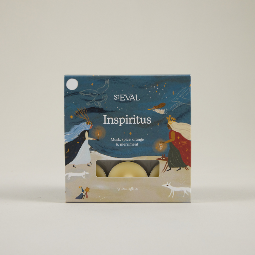 St Eval Winter Edition Inspiritus Scented Tealights (Set Of 9)
