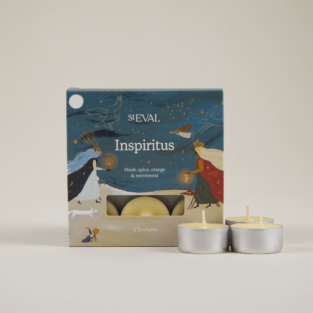 St Eval Winter Edition Inspiritus Scented Tealights (Set Of 9)