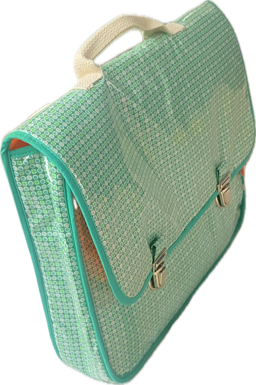 Petit Pan kiko Children Satchel Backpack, Sea Green