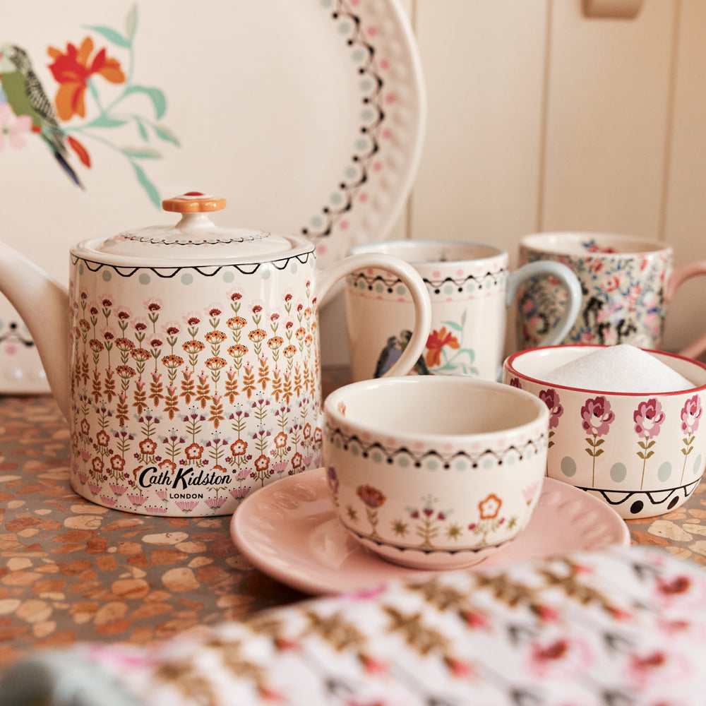 Cath Kidston Painted Table Ceramic Ramekins(Set Of 2)