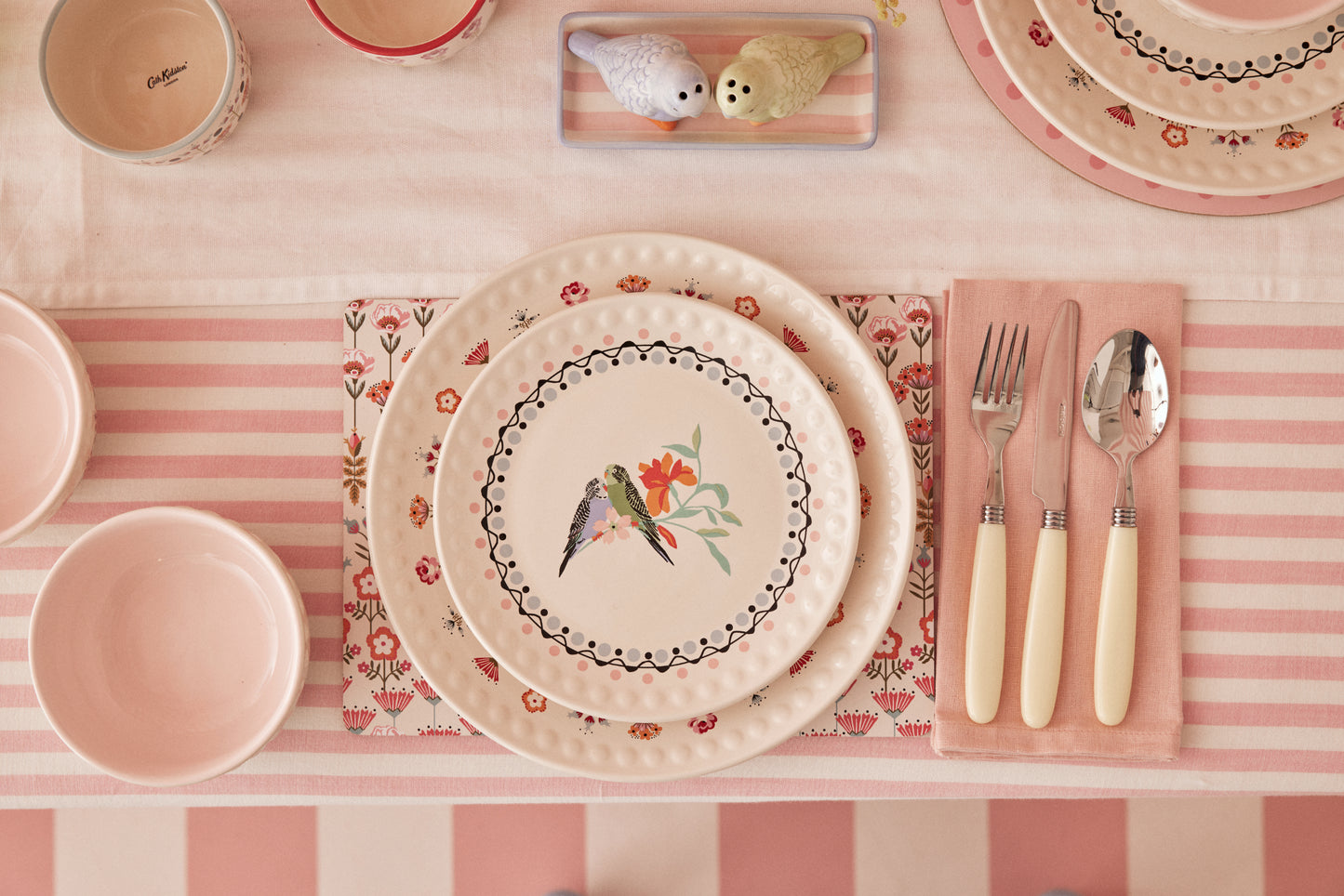 Cath Kidston Painted Table Rectangular Placemats (Set Of 4)