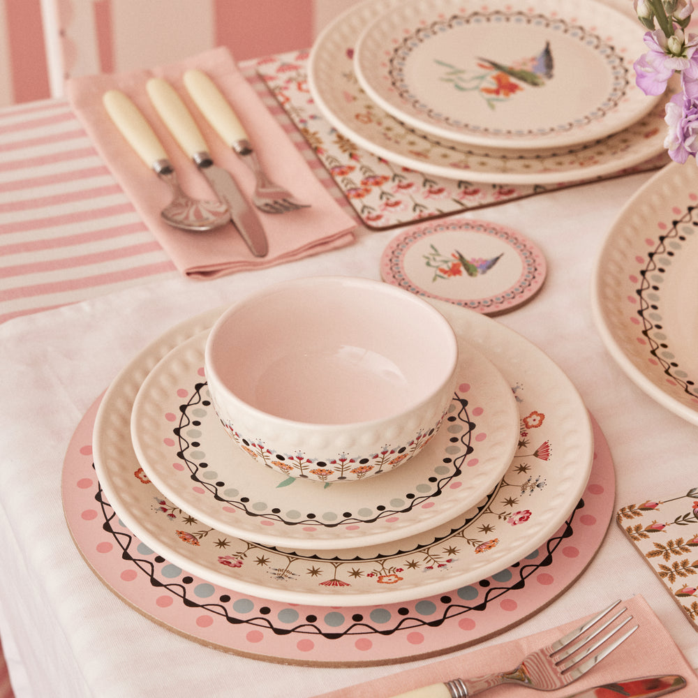 Cath Kidston Painted Table Round Placemats (Set Of 4)