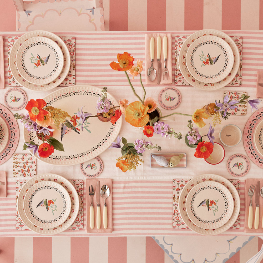 Cath Kidston Painted Table Ceramic Oval Serving Platter