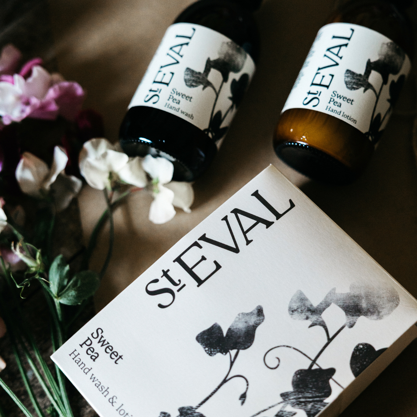 St Eval Sweet pea Hand Care Gift Set