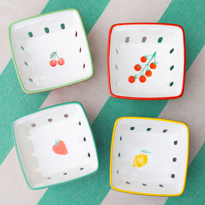 Talking Tables Bon Appetite Ceramic Punnet, Tomatoes