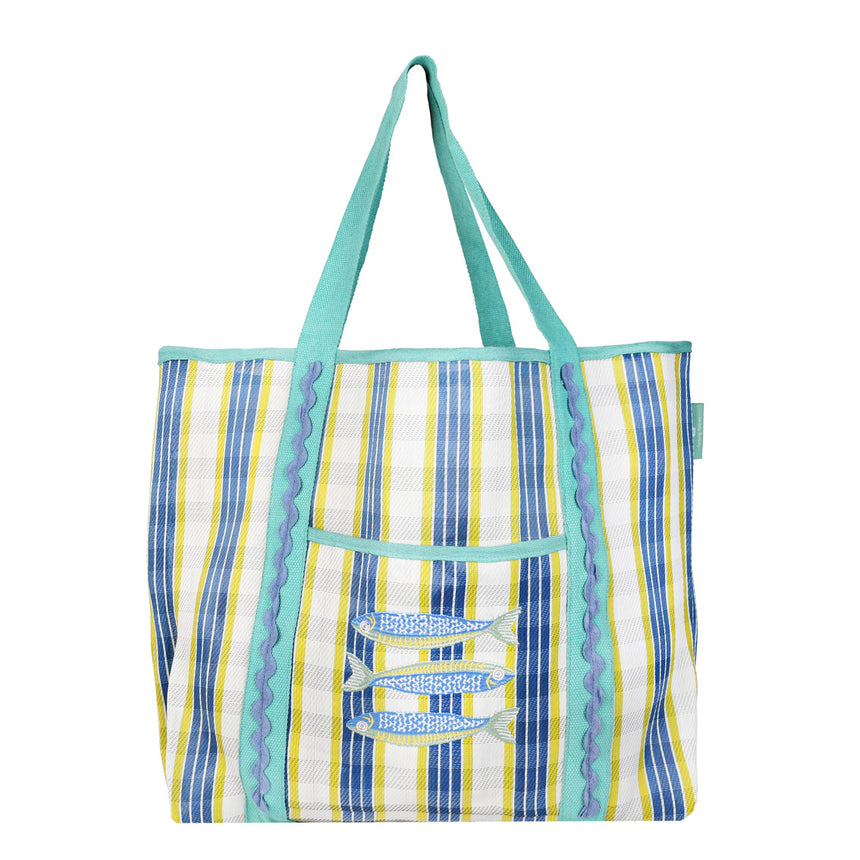 Bon Appetit Sardine Tote Bag (Recycled Plastic)