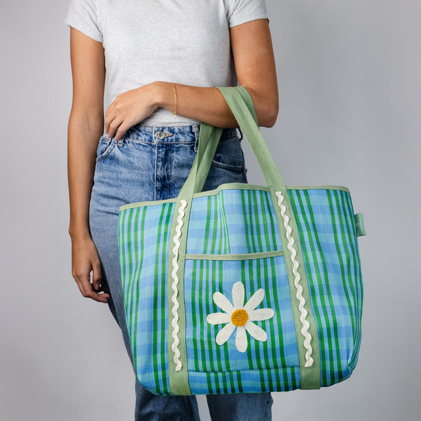 Bon Appetit Daisy Tote Bag (Recycled Plastic)