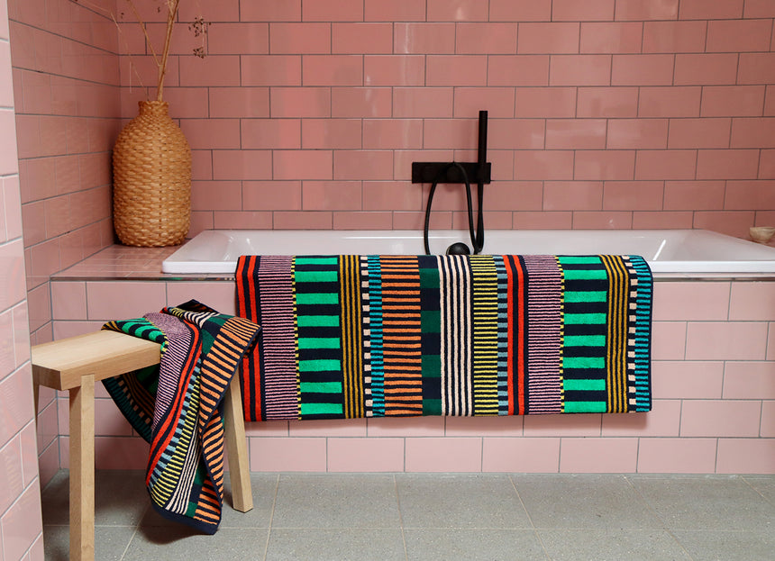 Donna Wilson Multi Stripe Bath Towel