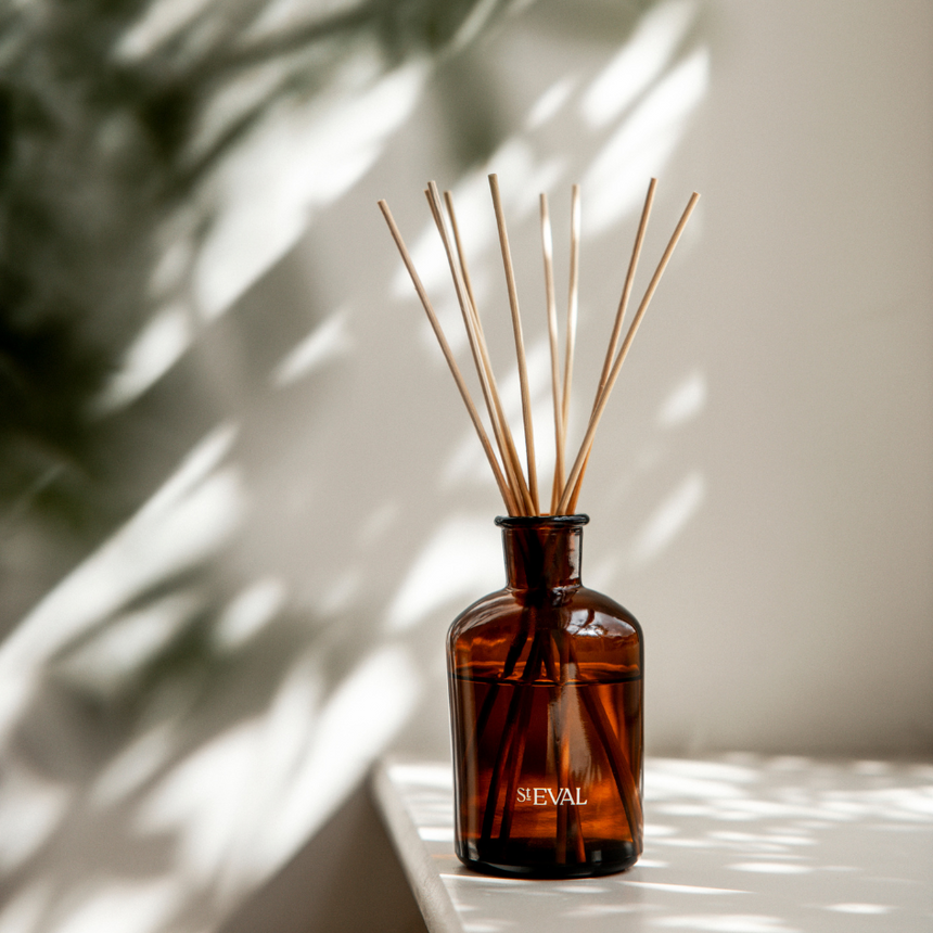 St Eval Reed Diffuser, Bay & Rosemary