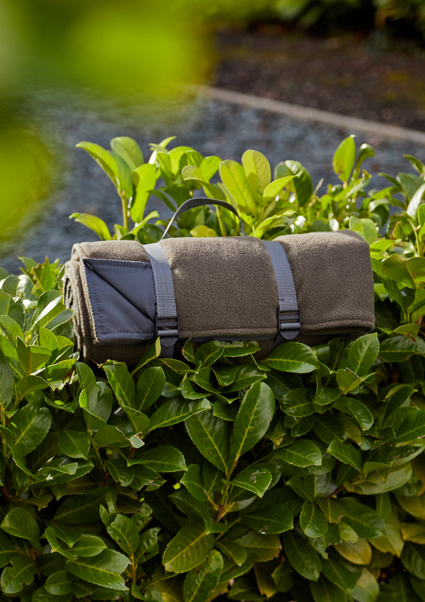 Tweedmill Fleece Picnic Rug Roll, Sage
