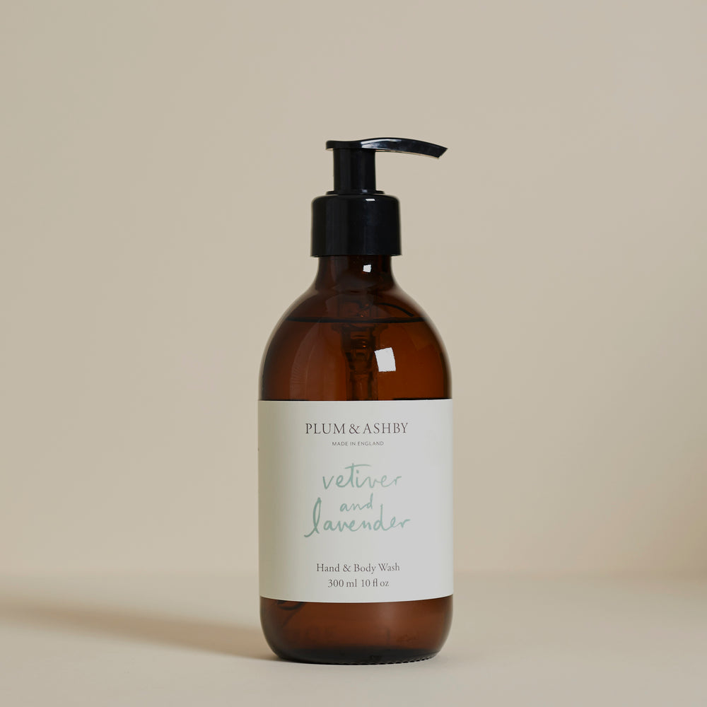 Plum & Ashby Vetiver & Lavender Hand & Body Wash