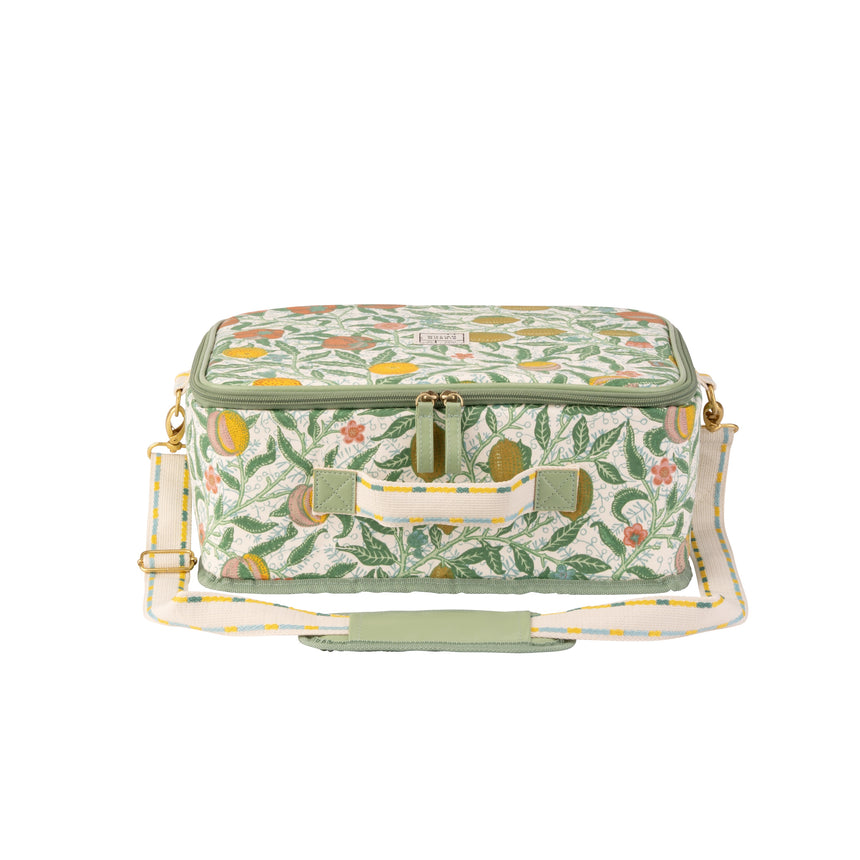 Willam Morris Fruit Two Person Picnic Cooler Bag