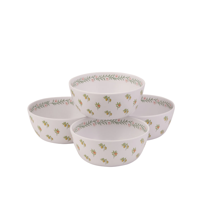 Willam Morris At Home Fruit Melamine Bowls (Set Of 4)