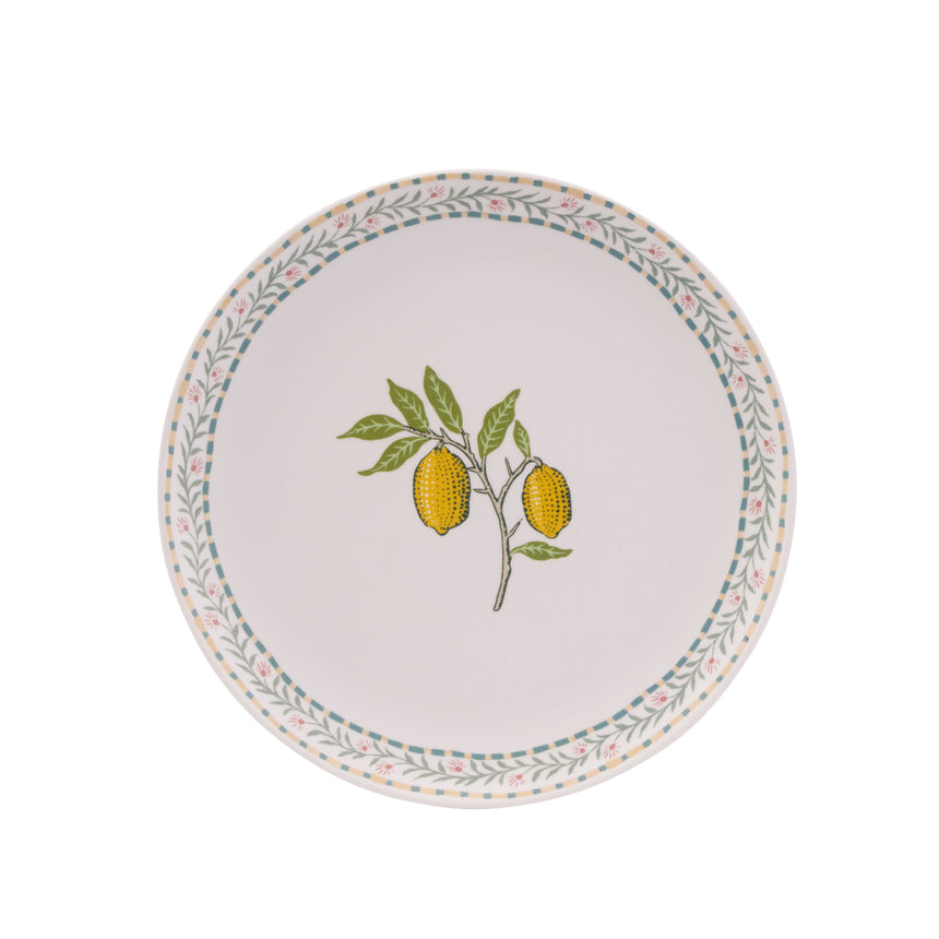 Willam Morris At Home Fruit Melamine Dinner Plate  (Set Of 4)
