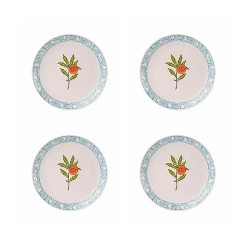Willam Morris At Home Fruit Melamine Side Plate (Set Of 4)