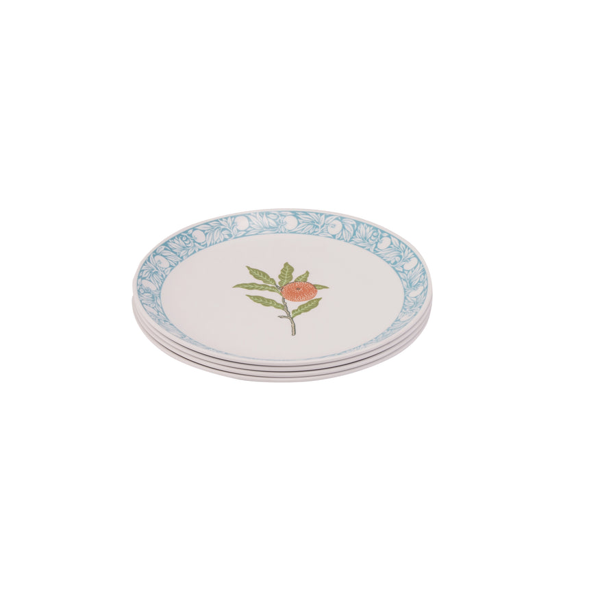 Willam Morris At Home Fruit Melamine Side Plate (Set Of 4)