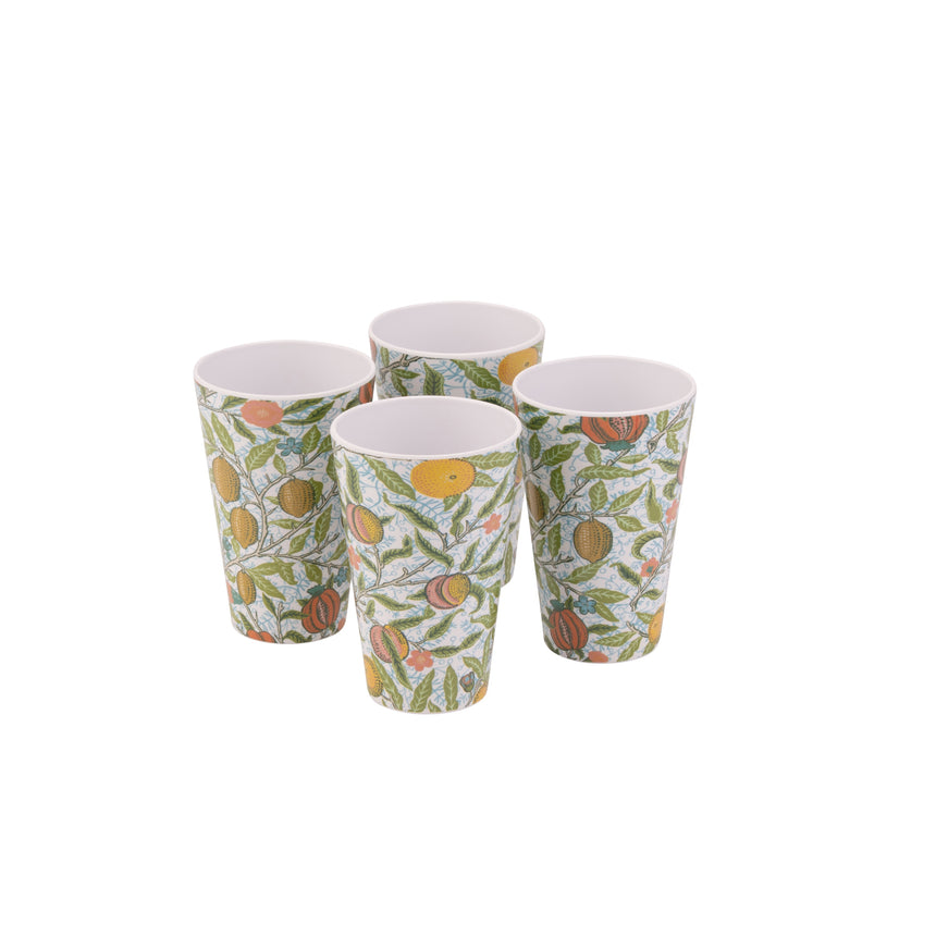 Willam Morris At Home Fruit Melamine Tumblers (Set Of 4)