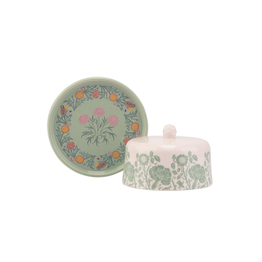 William Morris At Home Kitchen Garden Butter Dish