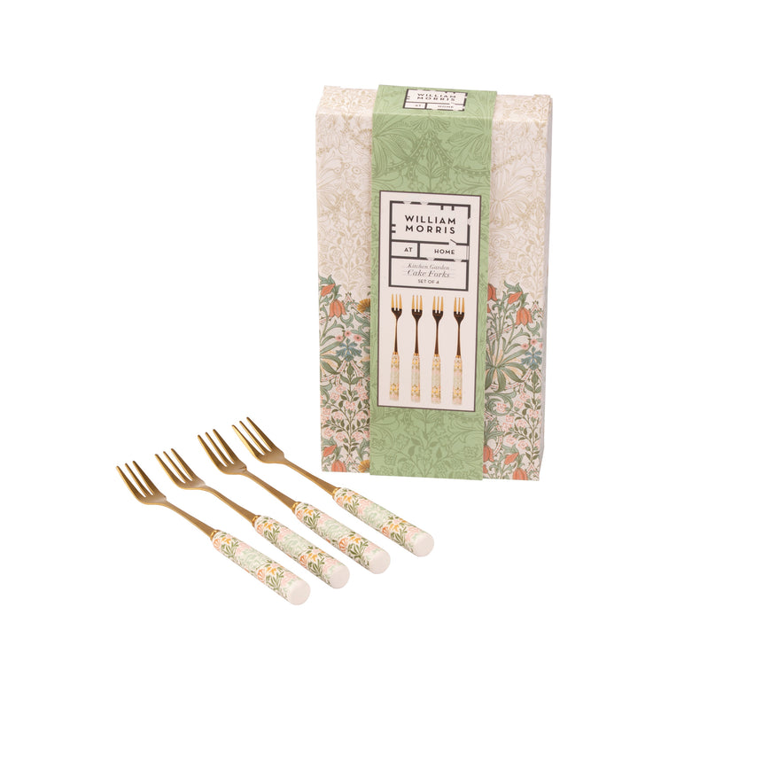 William Morris At Home Kitchen Garden Cake Forks