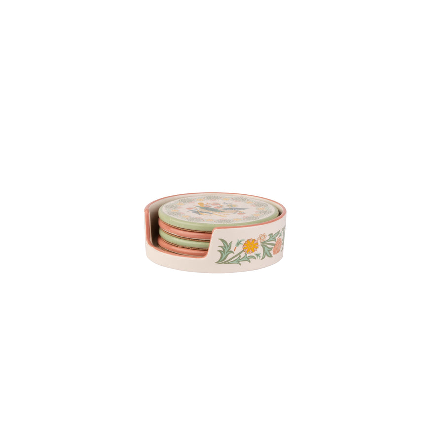 William Morris At Home Kitchen Garden Ceramic Coasters