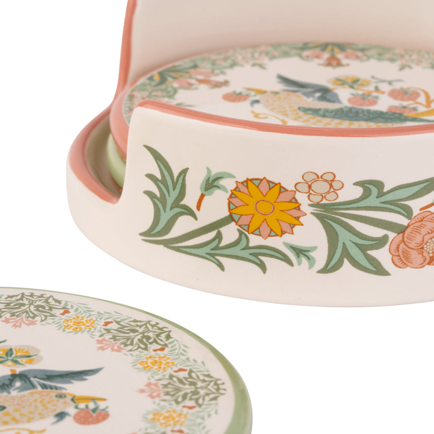 William Morris At Home Kitchen Garden Ceramic Coasters