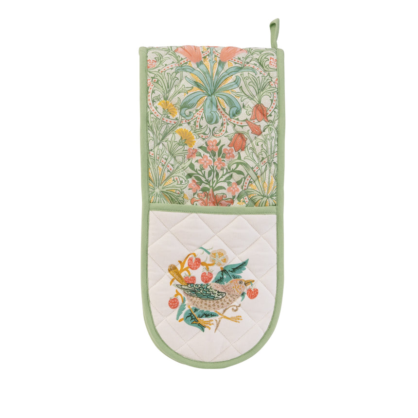 William Morris At Home Kitchen Garden Double Oven Glove