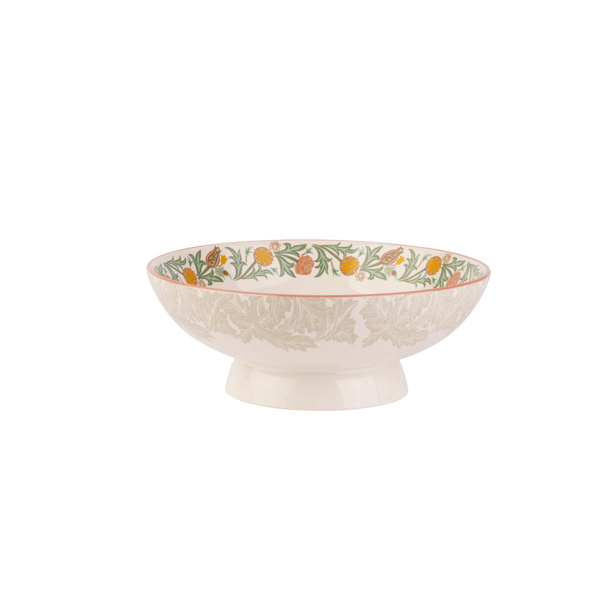 William Morris At Home Kitchen Garden Footed  Serving Bowl