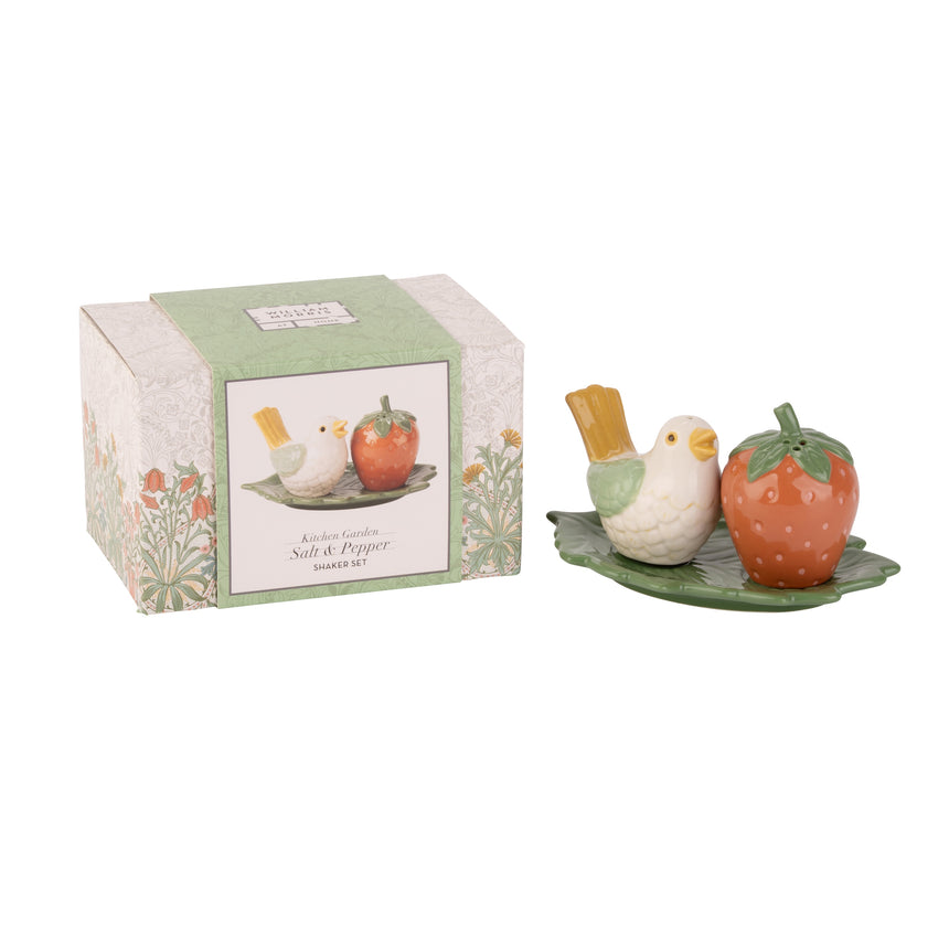 William Morris At Home Kitchen Garden Salt and Pepper Shaker Set