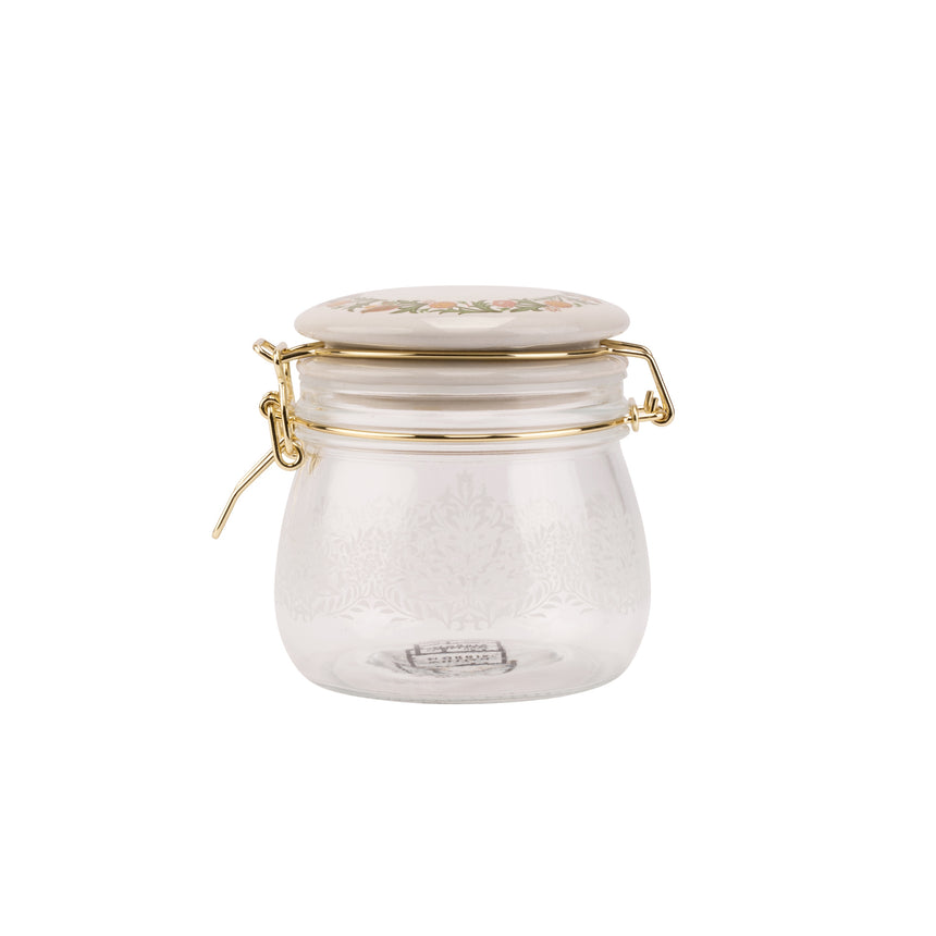 William Morris At Home Kitchen Garden Clip-Top Glass Storage Jar ( 500 ML )