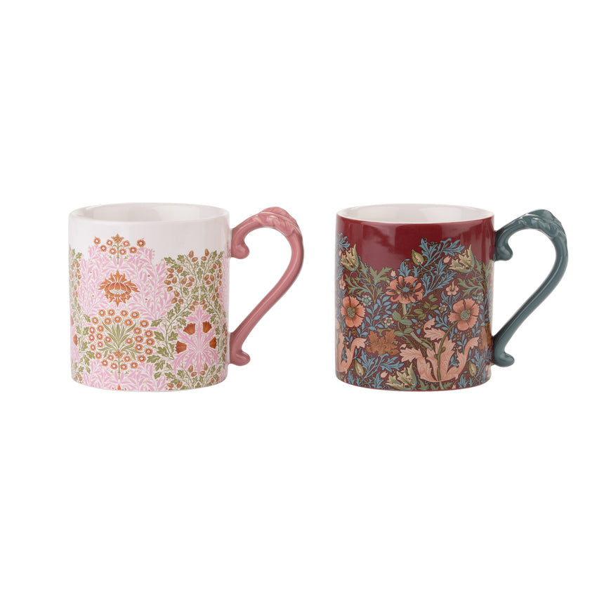 William Morris Oak & Willow Set Of 2 Mugs