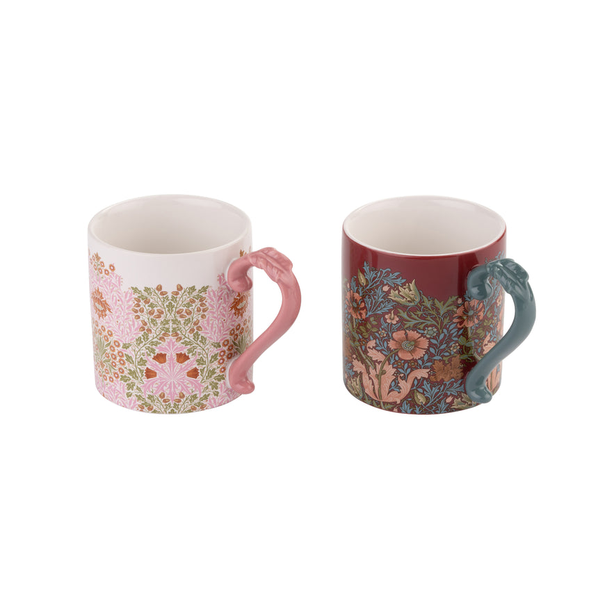 William Morris Oak & Willow Set Of 2 Mugs