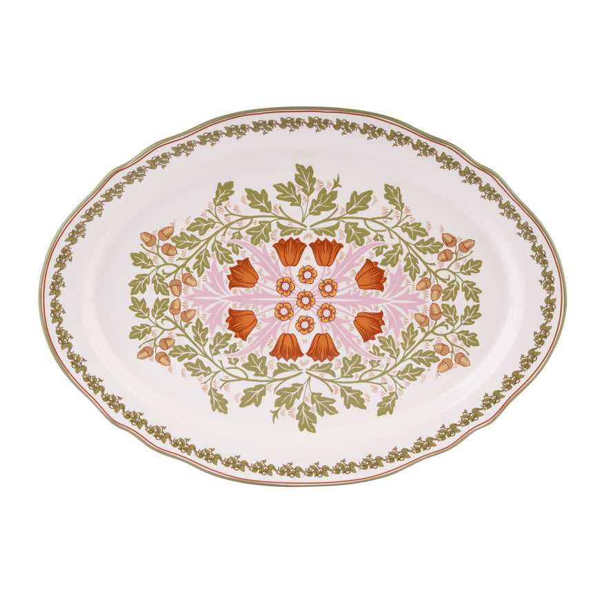 William Morris Oak & Willow Large Serving Platter
