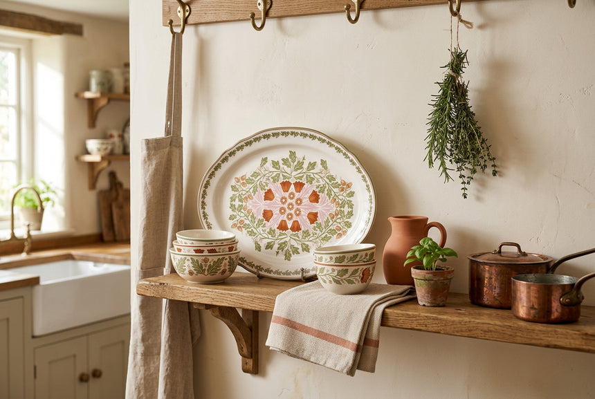 William Morris Oak & Willow Large Serving Platter