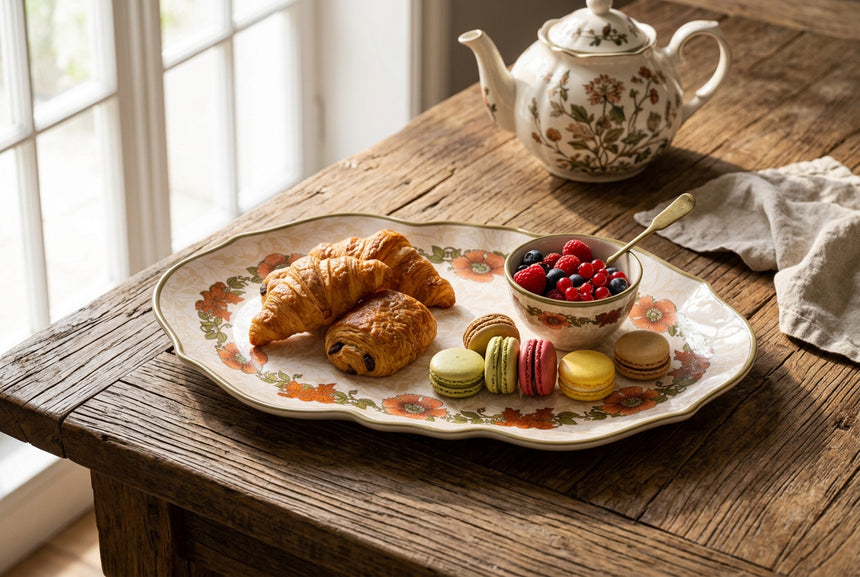 William Morris Oak & Willow Small Edged Serving Platter