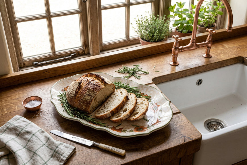 William Morris Oak & Willow Small Edged Serving Platter