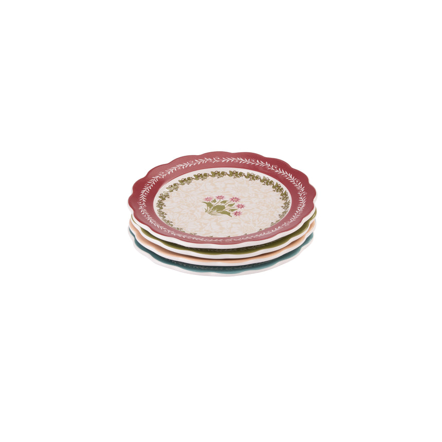 William Morris Oak & Willow Tea Plates Set Of 4