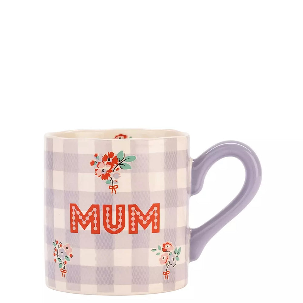 Cath Kidston Gingham Mum Shortie Mug