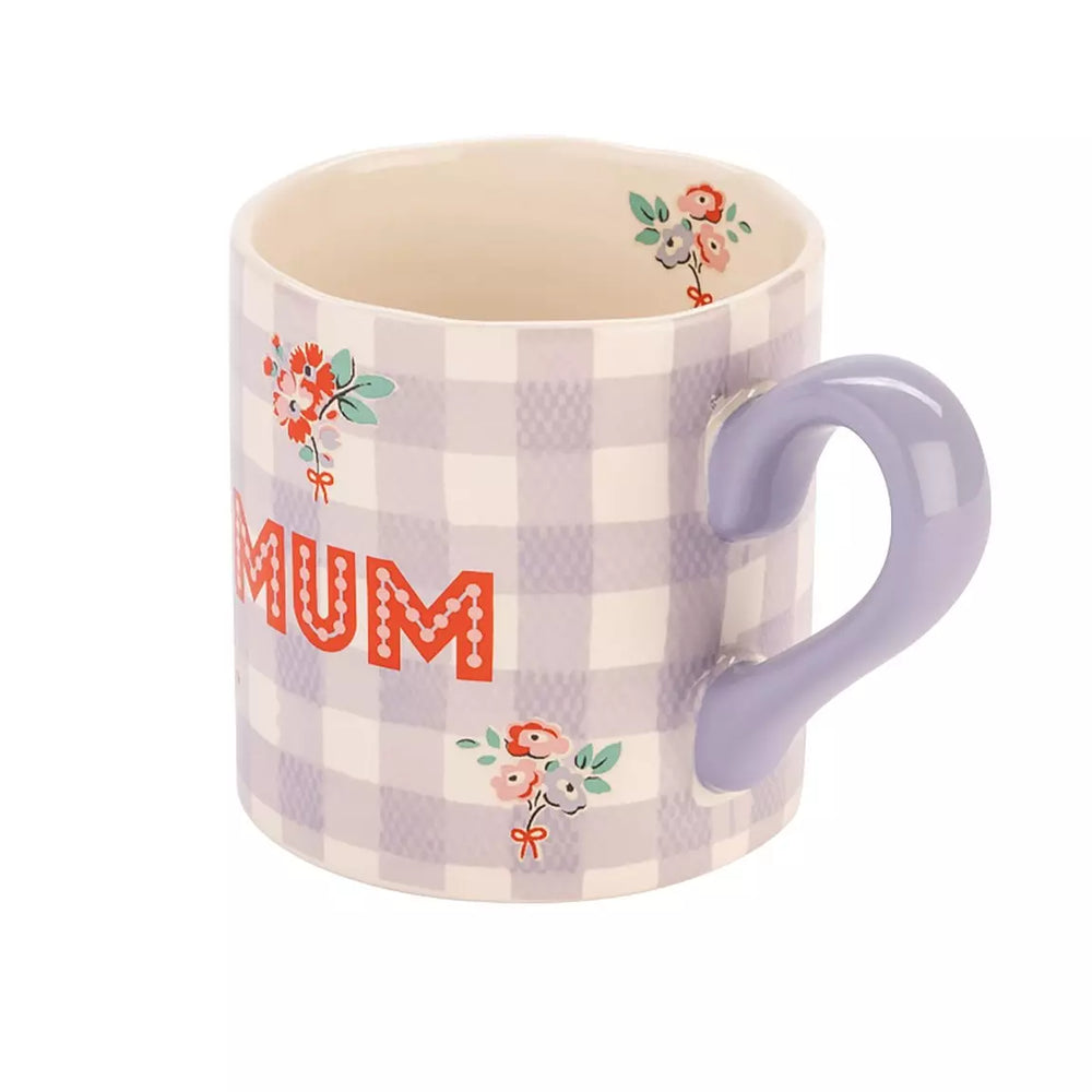 Cath Kidston Gingham Mum Shortie Mug
