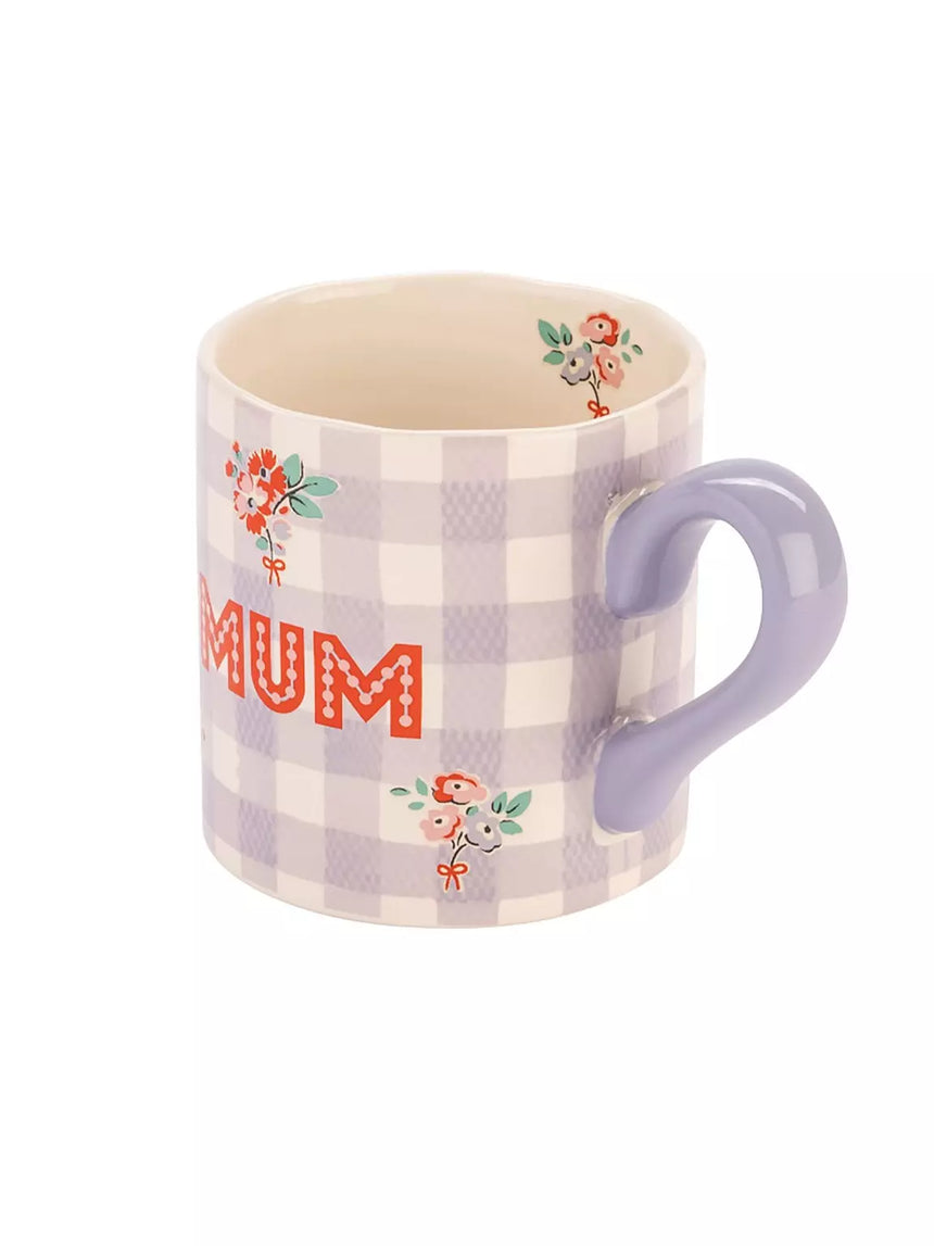 Cath Kidston Gingham Mum Shortie Mug