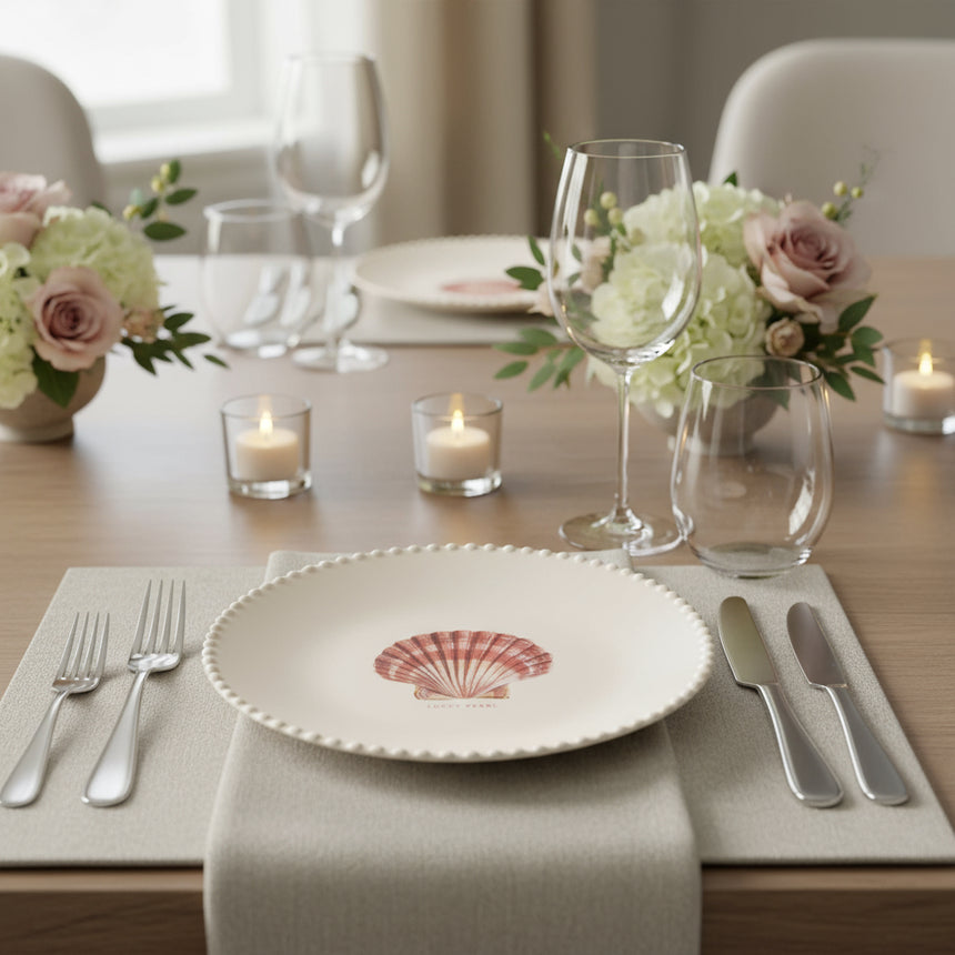 Yvonne Ellen Bobble Side Plate, Shell