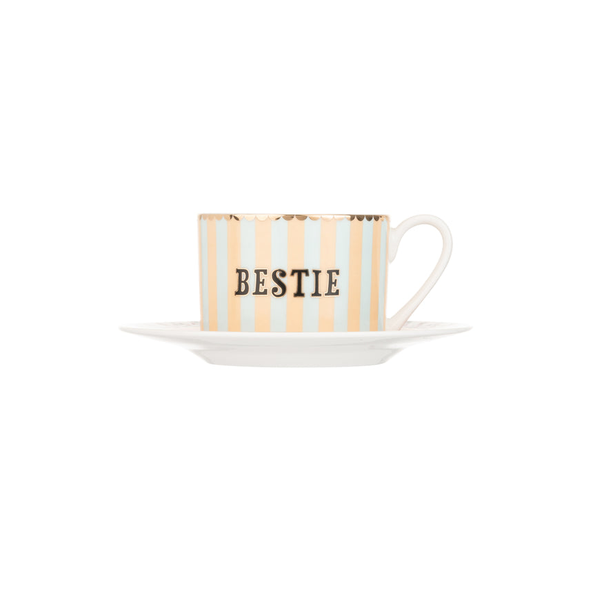 Yvonne Ellen Tea Cup & Saucer, Bestie