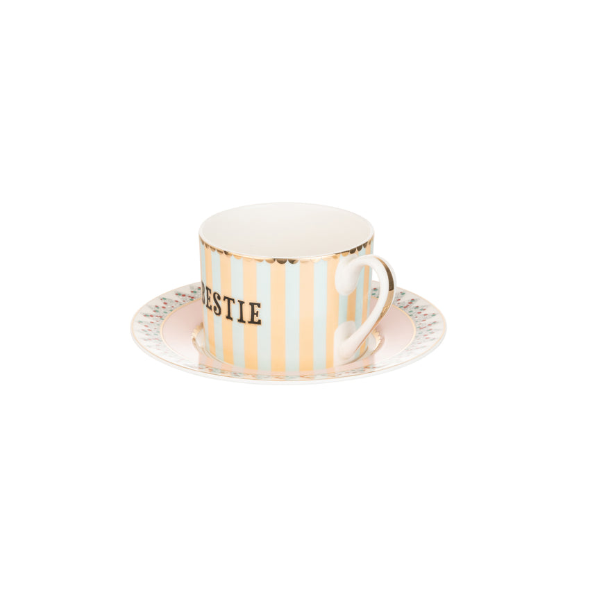 Yvonne Ellen Tea Cup & Saucer, Bestie