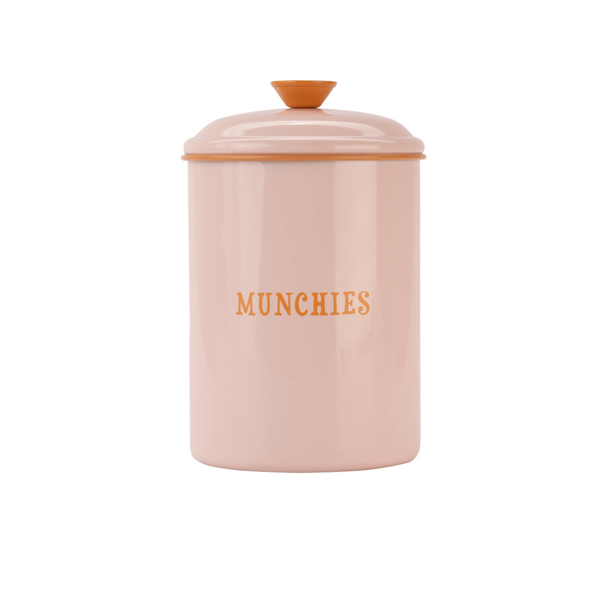 Yvonne Ellen Enamel Biscuits Canister, Munchies