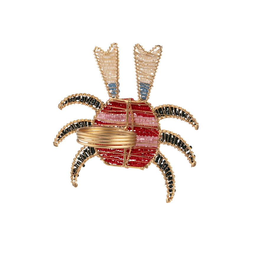 Yvonne Ellen Beaded Crab Napkin Rings