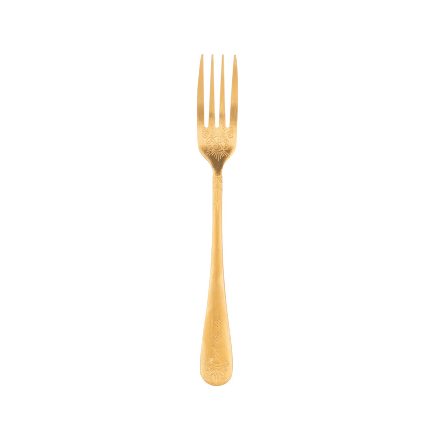 Yvonne Ellen Gold Cutlery Set (16 Pieces)