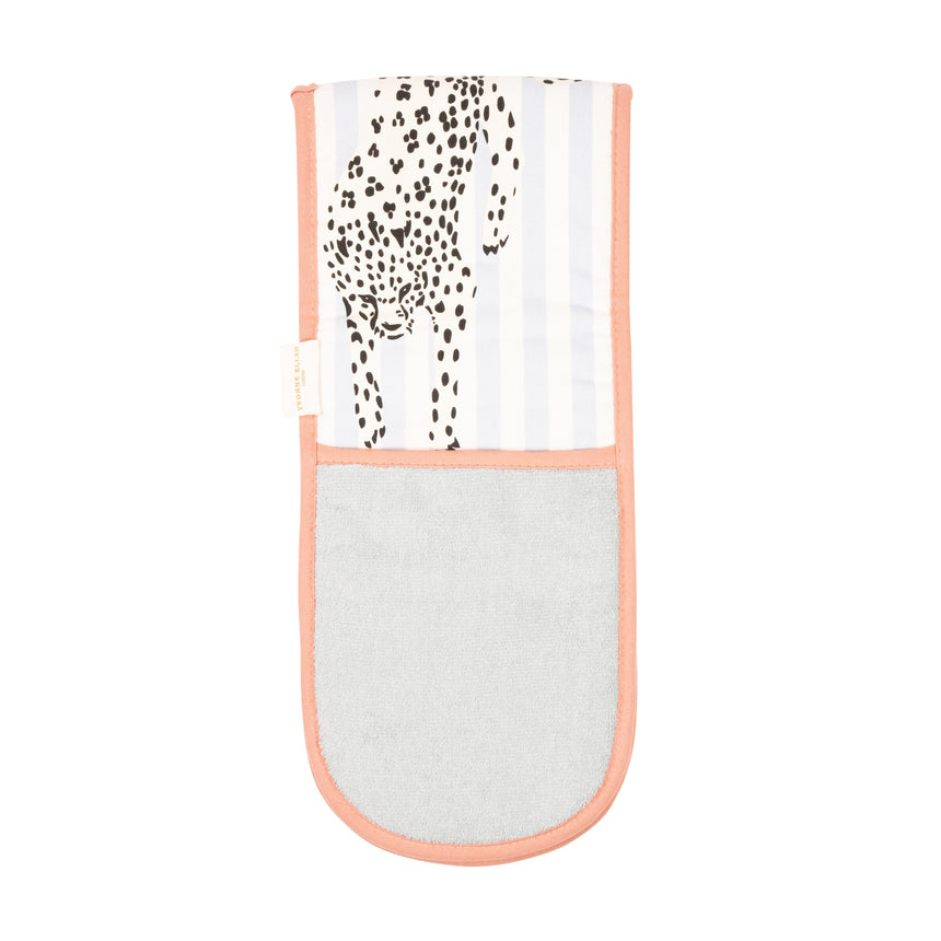 Yvonne Ellen Double Oven Glove, Cheetah