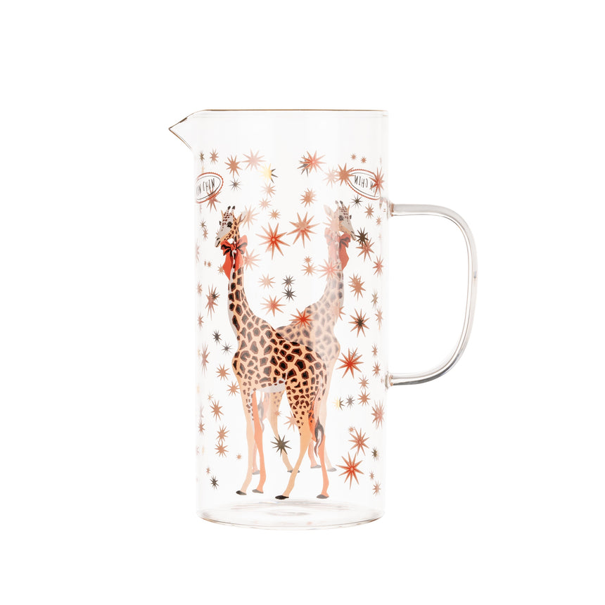 Yvonne Ellen Glass Jug, Giraffe