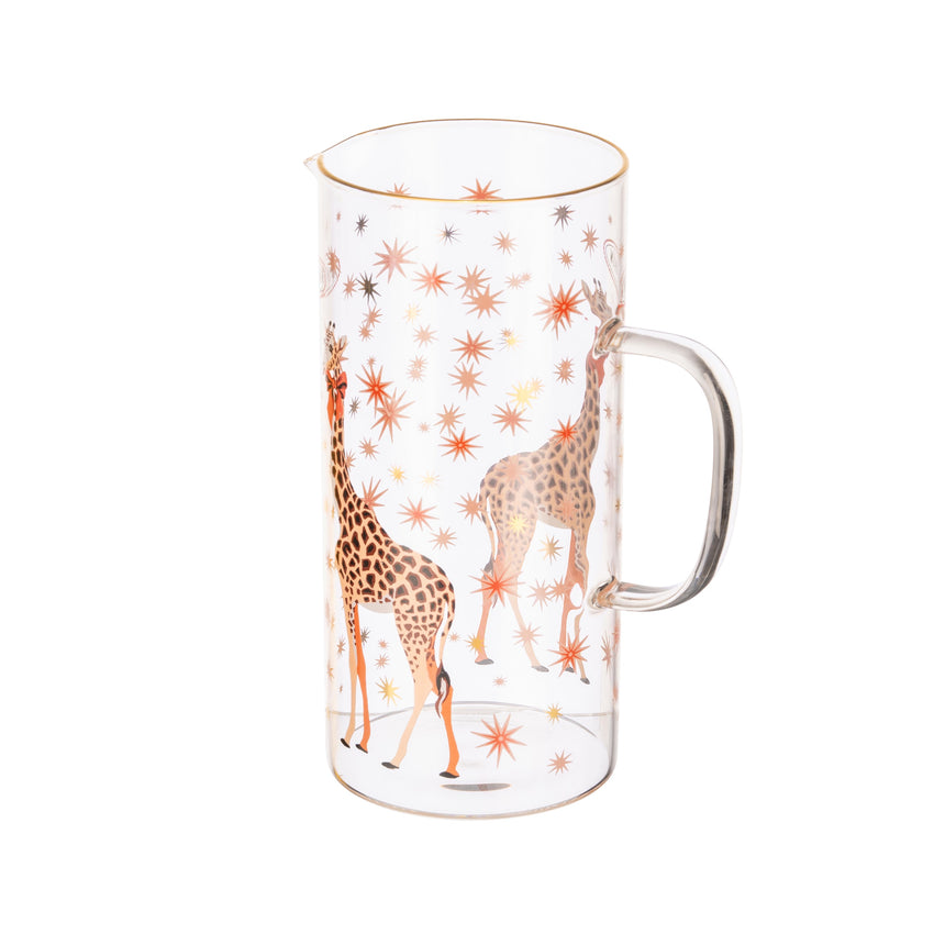 Yvonne Ellen Glass Jug, Giraffe